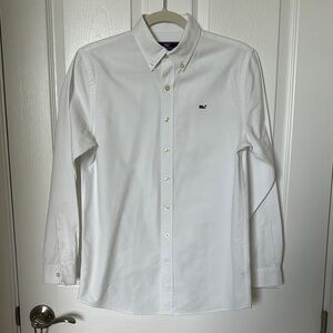 Vineyard Vines White Dress Shirt Classic Style